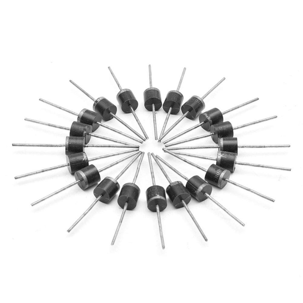 AKOAK 15Amp Diode Axial Schottky Blocking Diodes for Solar Cells Panel,15Sq045 Schottky (20Pcs)