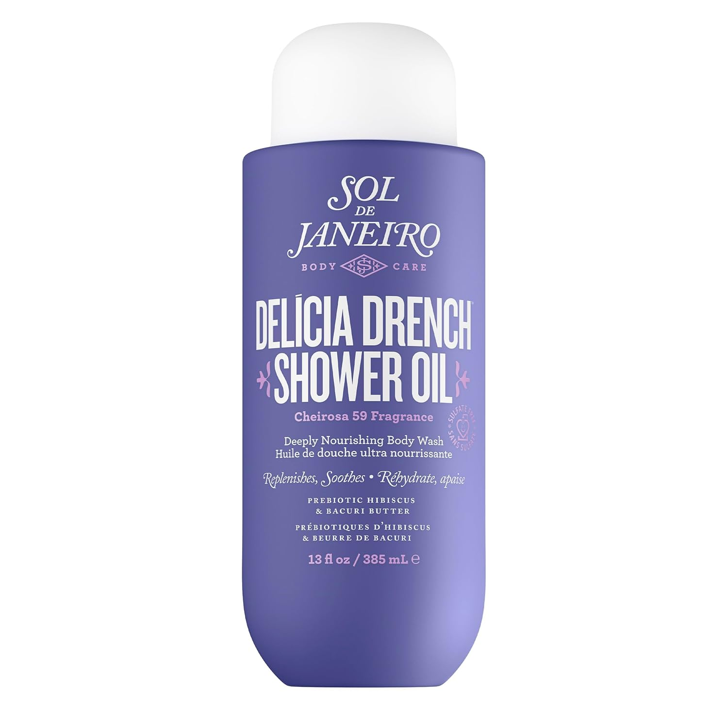 Sol De Janeiro Delicia Drench Shower Oil Moisturizing Cleansing Oil
