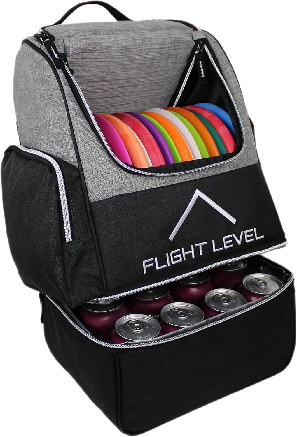 Disc Golf Backpack with Insulated Cooler | Large Capacity for 20 Discs
