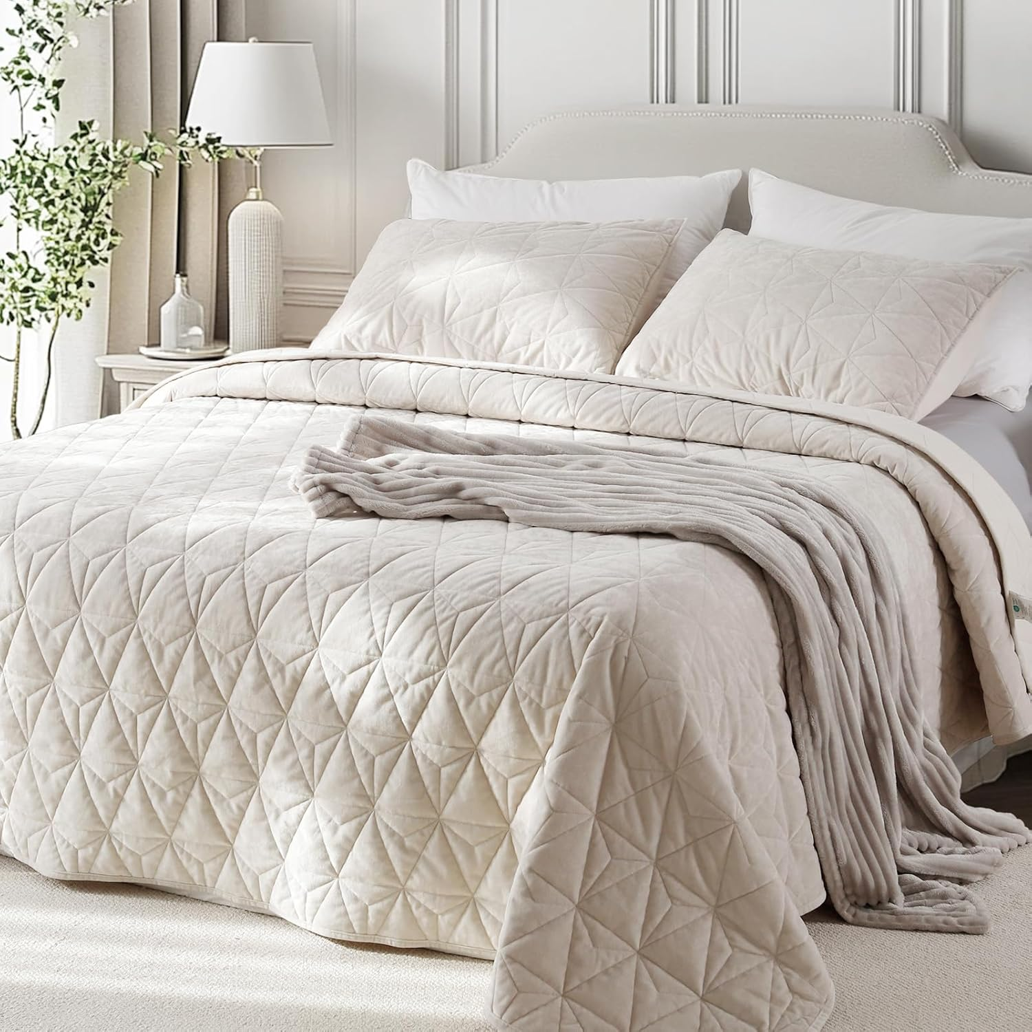 Corduroy Quilt Set King 104