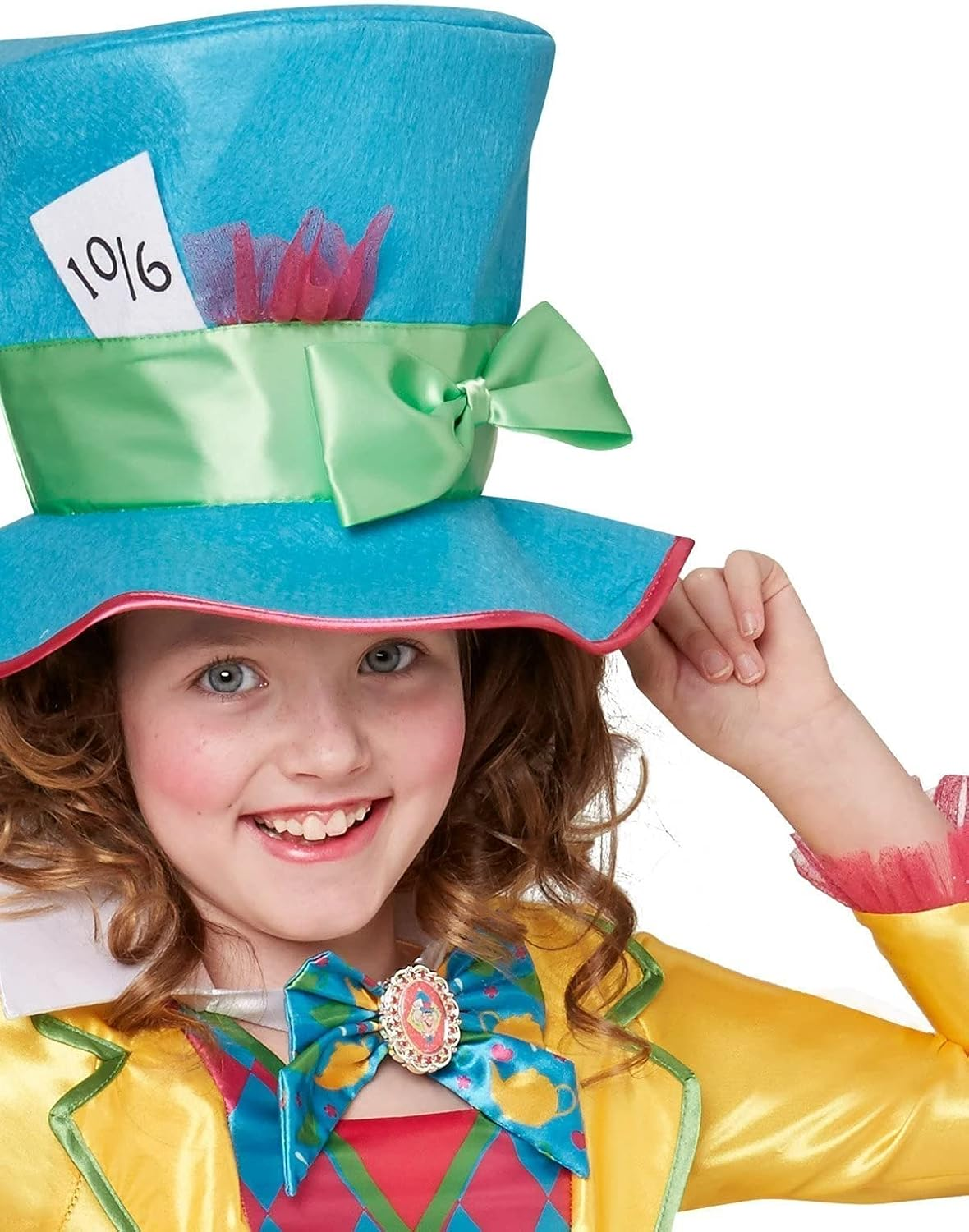 Rubie's Official Girl's Disney Alice in Wonderland Mad Hatter Costume - 9-10 ... - Picture 4 of 13