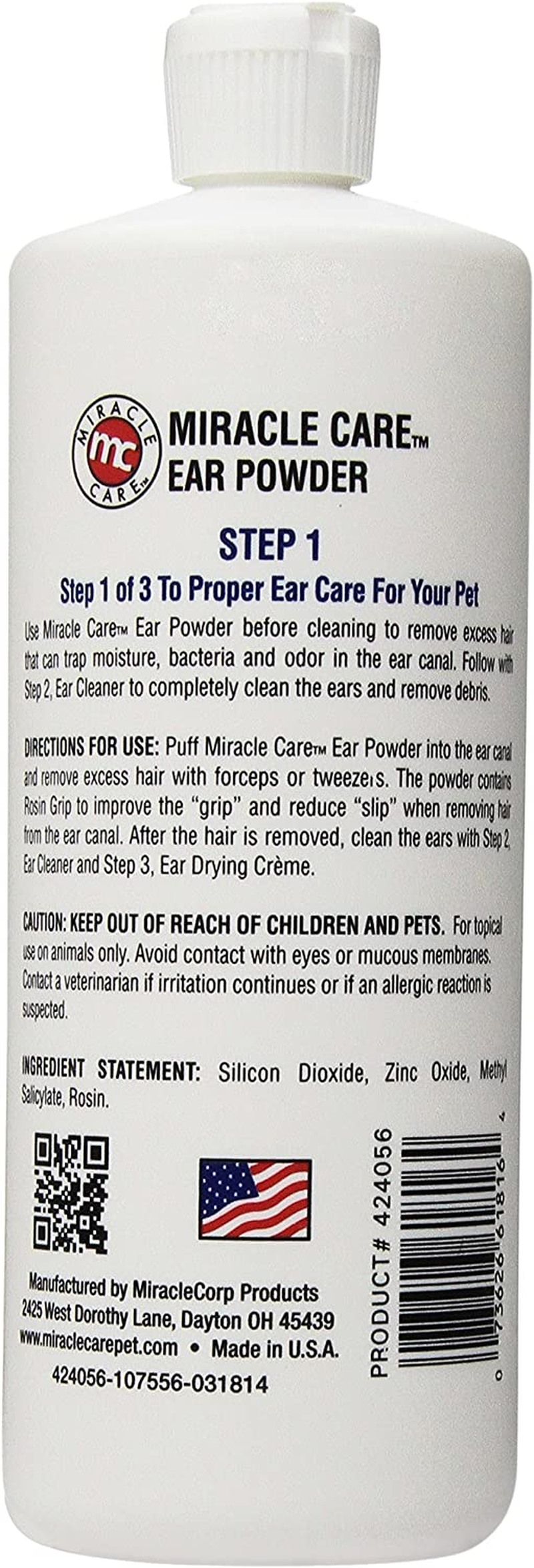 miracle care ear powder