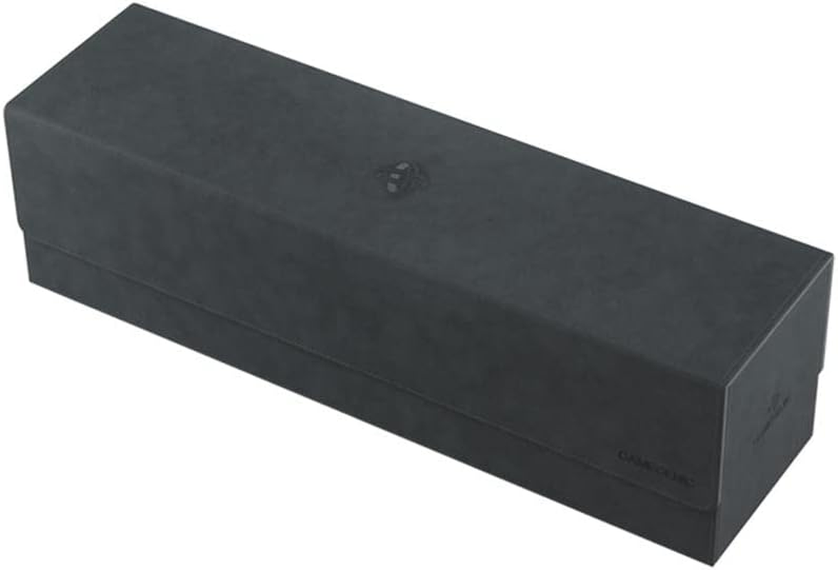Dungeon S 550+ Convertible Deck and Game Accessories Box | Double-Sleeved Card Storage | Card Game Protector | Nexofyber Surface | Holds up to 550 Cards | Black Color | Made by ,G20091