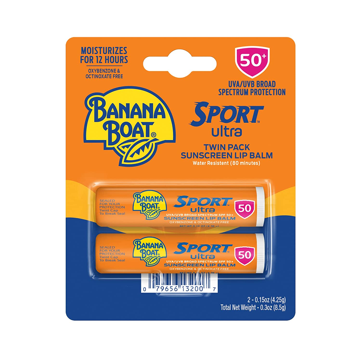 Sport Ultra SPF 50 Lip Sunscreen 2 Pack | SPF Lip Balm,  Sunscreen for Lips, Beach Essentials, Beach Necessities, Summer Essentials, Sun Care, Sunblock for Lips, Twin Pack