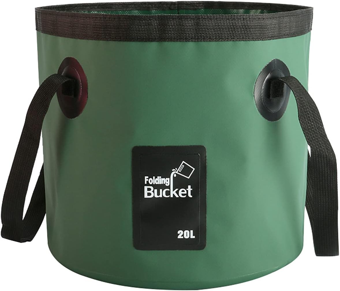 Collapsible Bucket Water Container Portable Folding Camp Wash Basin for Outdoor Traveling Hiking Fishing Car Washing Gardening Camping 20L