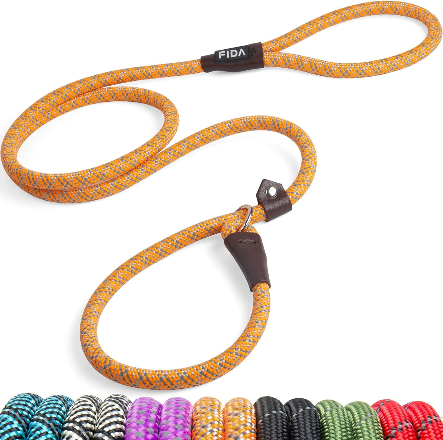 Fida Durable Slip Lead Dog Leash, 6 FT X 1/2