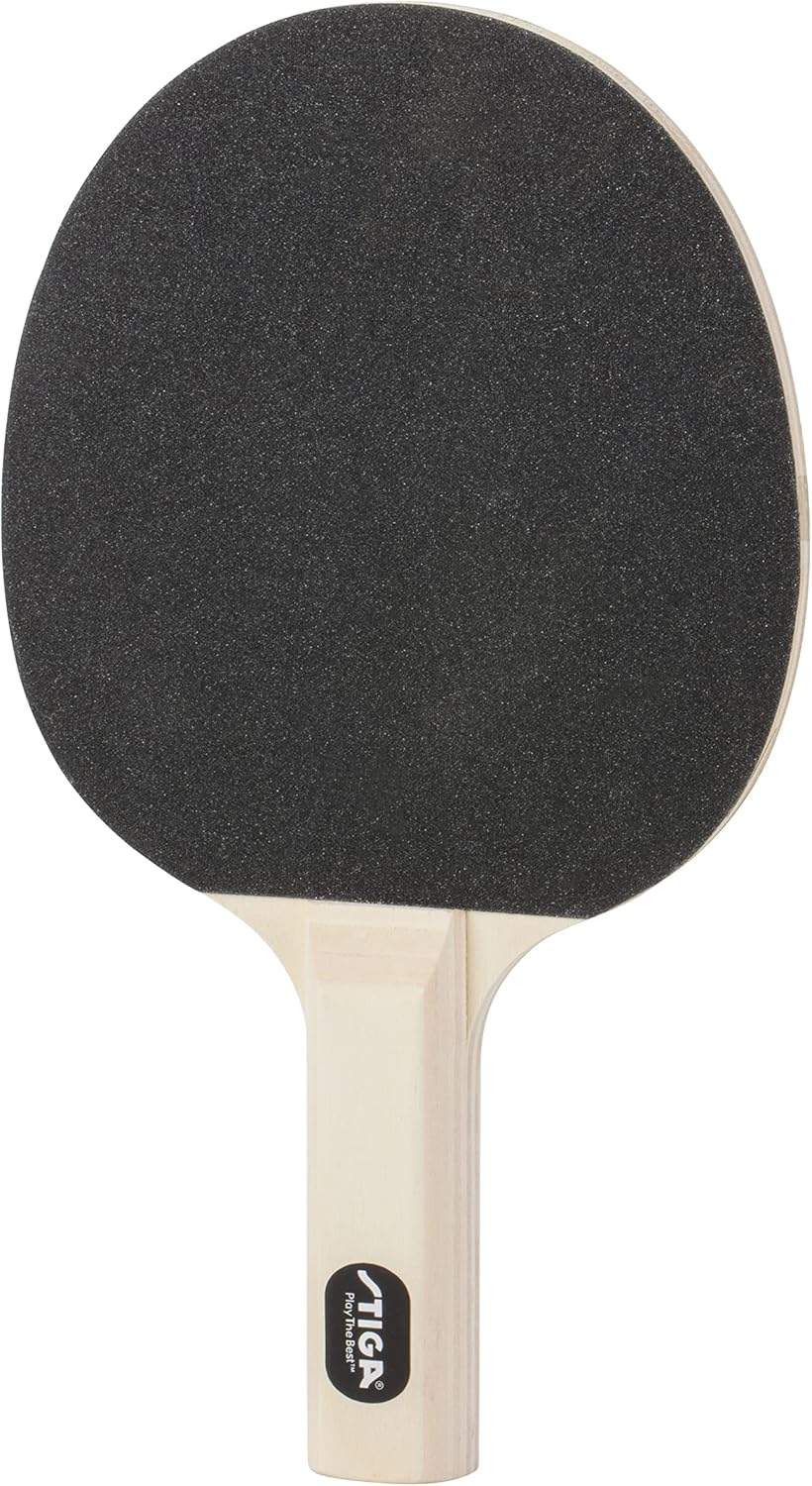Sandy Table Tennis Racket - Sandpaper Blade Surface, Perfect Beginner Ping Pong Paddle
