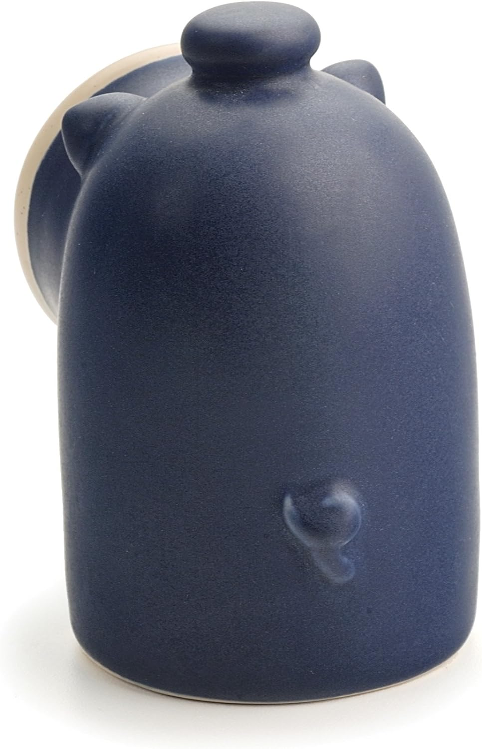 RSVP International Stoneware Salt Pig and Spoon Set, Wide Mouth, Dishwasher S... - Picture 5 of 15