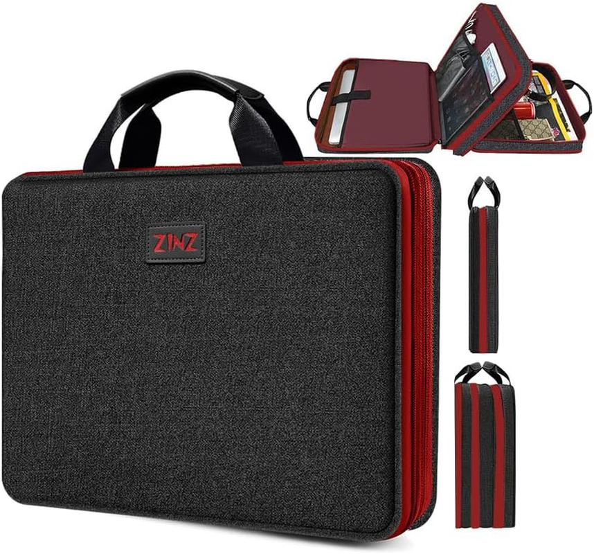 Schlank Und Erweiterbar 13 14 15 16 Zoll Laptop Hülle Tasche Mit Griff Riemen, Stoßfeste Wasserdicht PC Sleeve