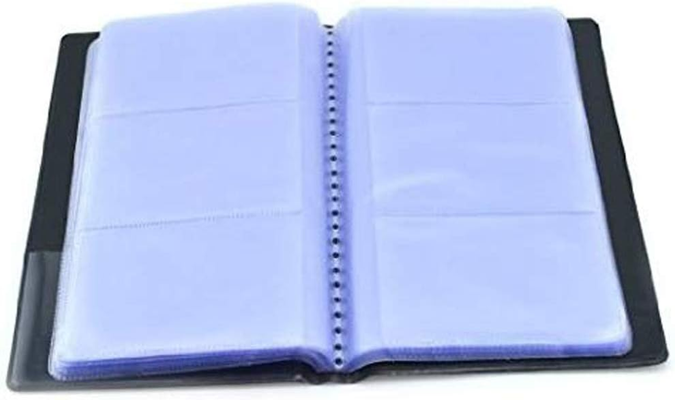 Business Journal Name Card Book Holder for Storage Organizied Name Cards -Holds 180 Cards-Black