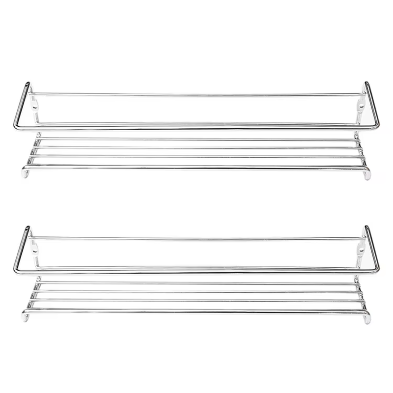 Iron Shelf Wall Mounted Organiser Kitchen Home Spice Storage Rack Bathroom Storage Drainage Rack Bathroom Kitchen Accessories