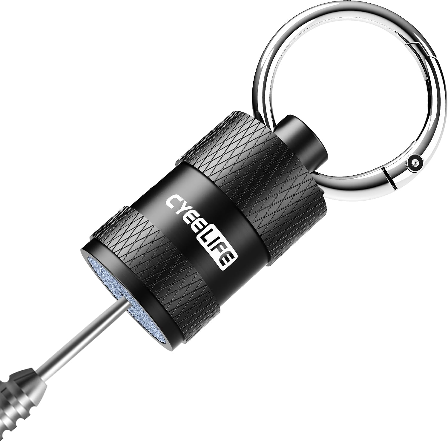 Keyring Dart Sharpener Stone,Portable Dart Point Sharpener,Rapid Sharpening Tool,Dart Accessories