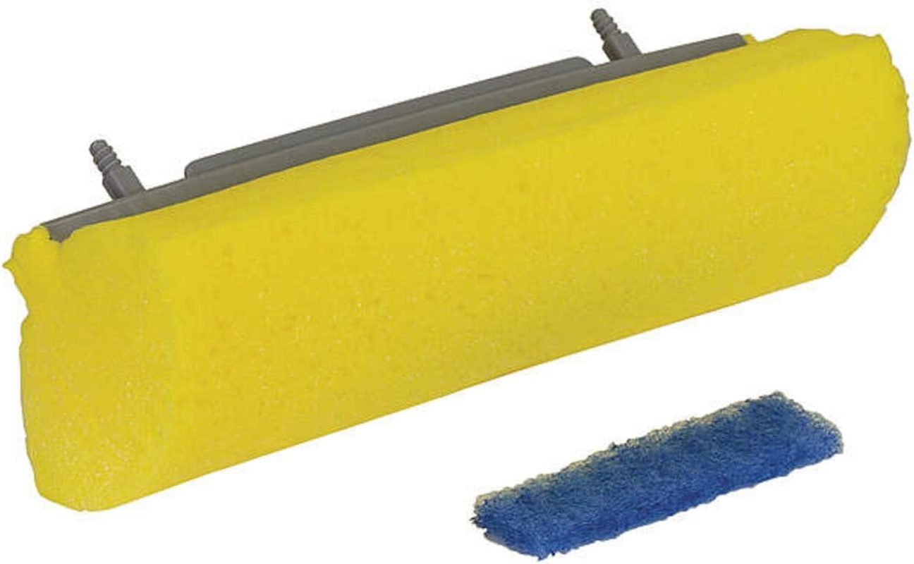 Roller Mop Refill with Microban Extra Absorbent Mop and Scrub Cleaning for Bathroom and Kitchen Cleaning