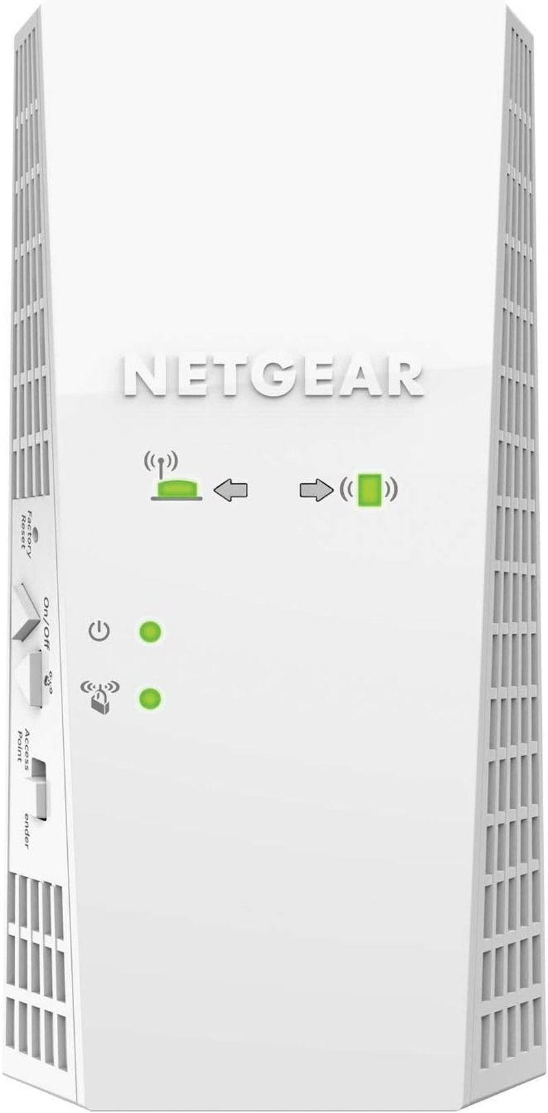 NETGEAR EX6410-100UKS AC1900 Mesh Wifi Extender (1.9 Gbps) with UK Plug