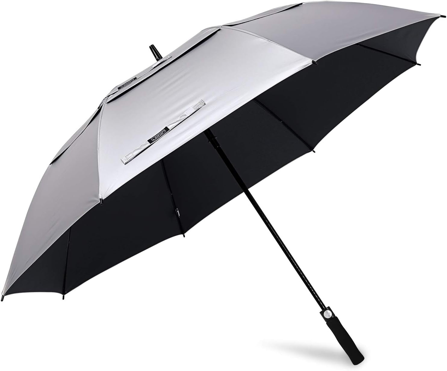 47/54/62/68 Inch UV Protection Golf Umbrella Auto Open Vented Double Canopy Oversize Extra Large Windproof Sun Rain Umbrellas
