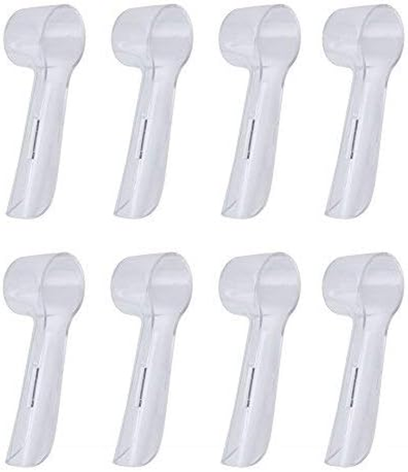 8 Pack Cover for Protecting Oral-B Replacement Brush Heads Electric Toothbrush | Convenient for Travel and More Sanitary to Keep Germs Dust Away for Better Health by