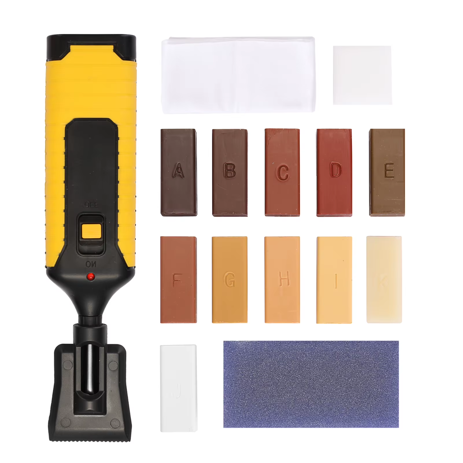 Wood Floor DIY Household Laminate Repairing Kit Floor Repairs Set Board Repairs Kit Woodenfloor Scratches Nail Hole Filler Tool