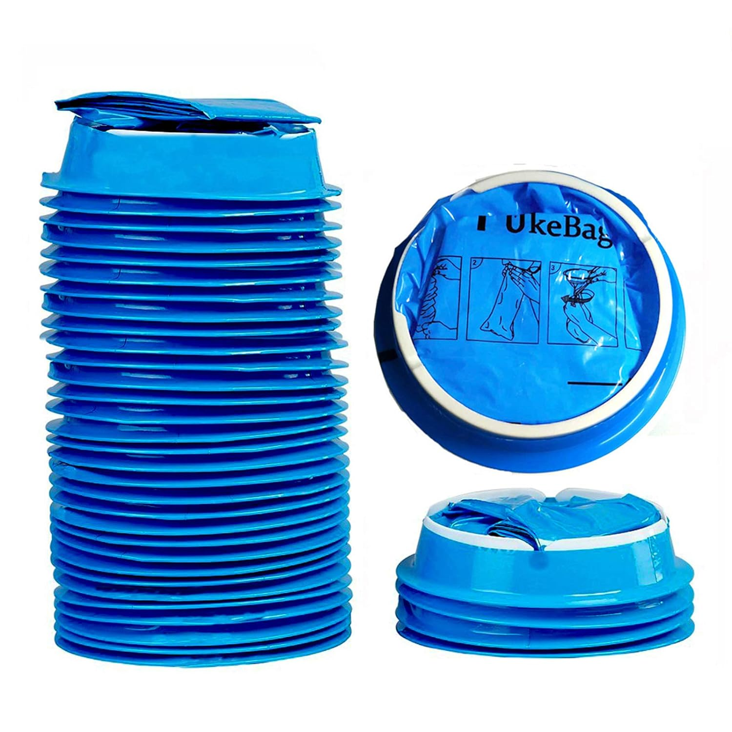 Emesis Bag, Disposable Vomit Bags,Nausea Bags for Travel Motion Sickness,50 Pack