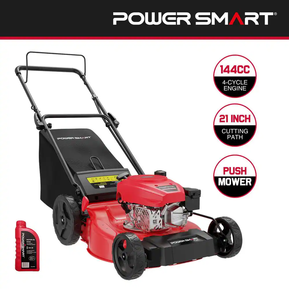 21 In. 144Cc OHV 4-Stroke Engine 3-In-1 Gas Push Lawn Mower