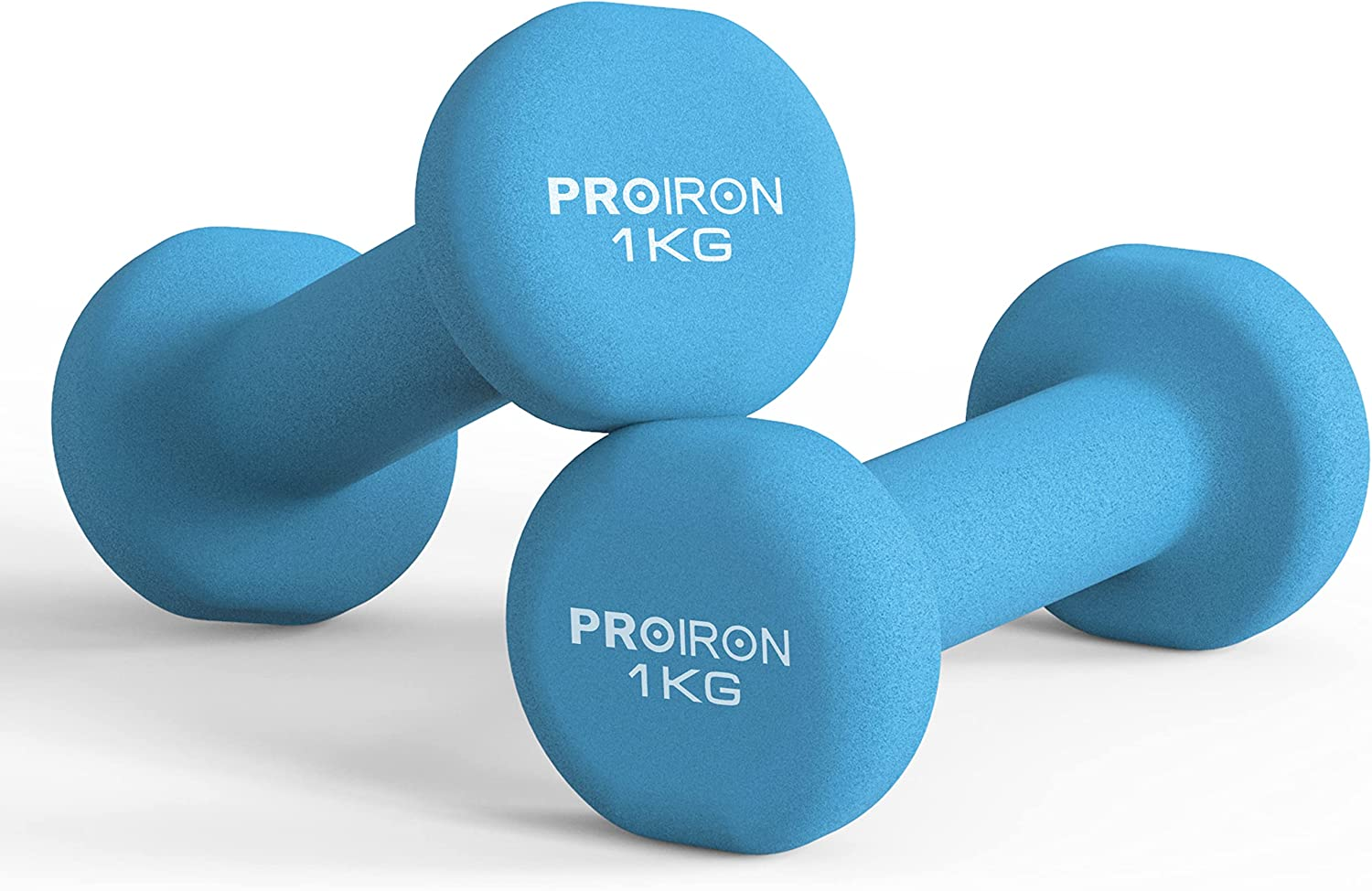 PROIRON Dumbbells Anti-Slip Neoprene Dumbbell Soft-Touch Grip Hand Weights Ho... - Picture 10 of 20