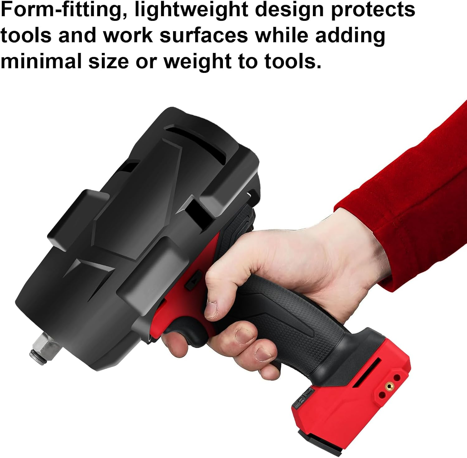 High Torque Impact Wrench Boot Rubber with M18 FUEL 1/2 M18 49-16-2967 49162967 (2967-20)- (Black)