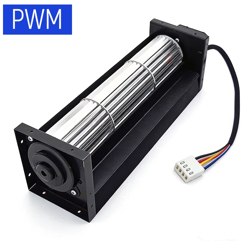 PWM Coss Flow Vent Blower Brushless DC Fan DC24V Large Air Volume Quiet Operation Ball Bearing for CPU Cooler System