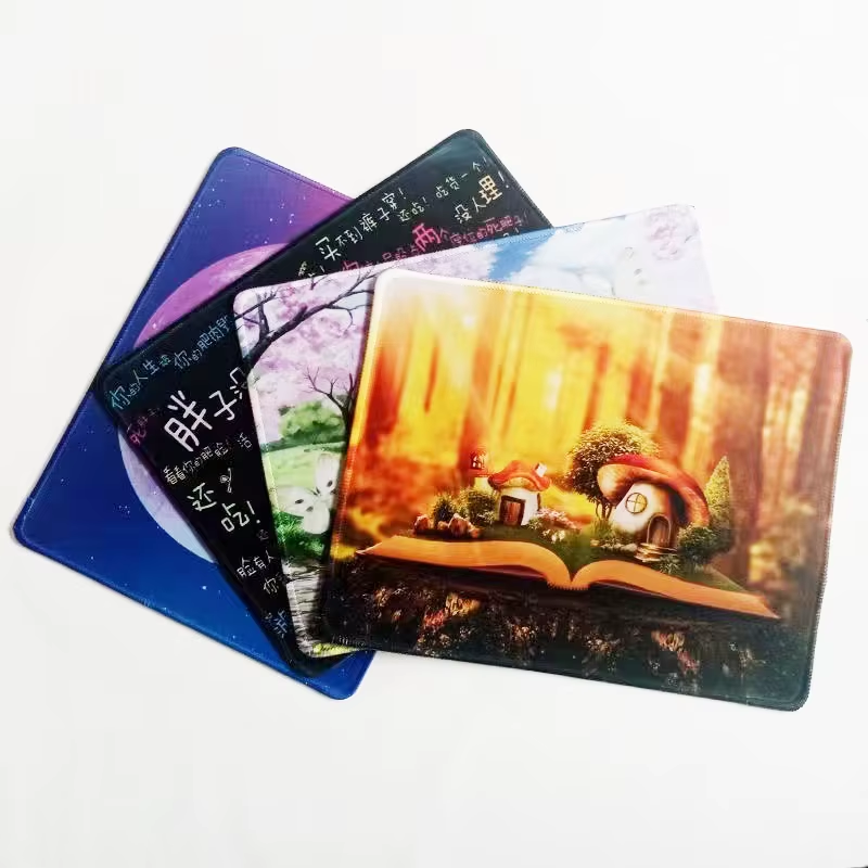 Custom Sublimation Mouse Pads with Logo for Office & Gaming Use