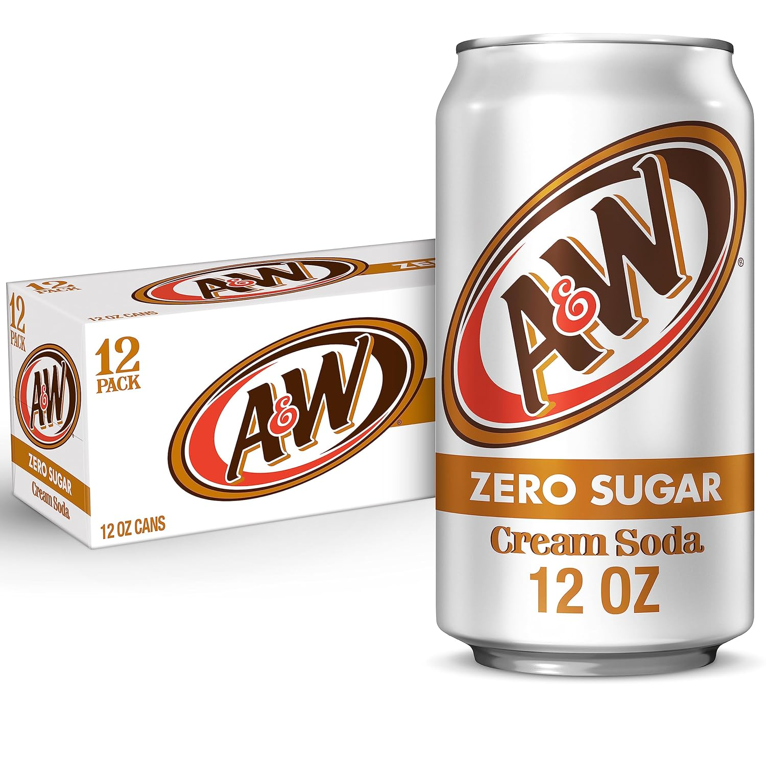 Cream Soda Zero Sugar, 12 Fl Oz Cans, 12 Pack | eBay