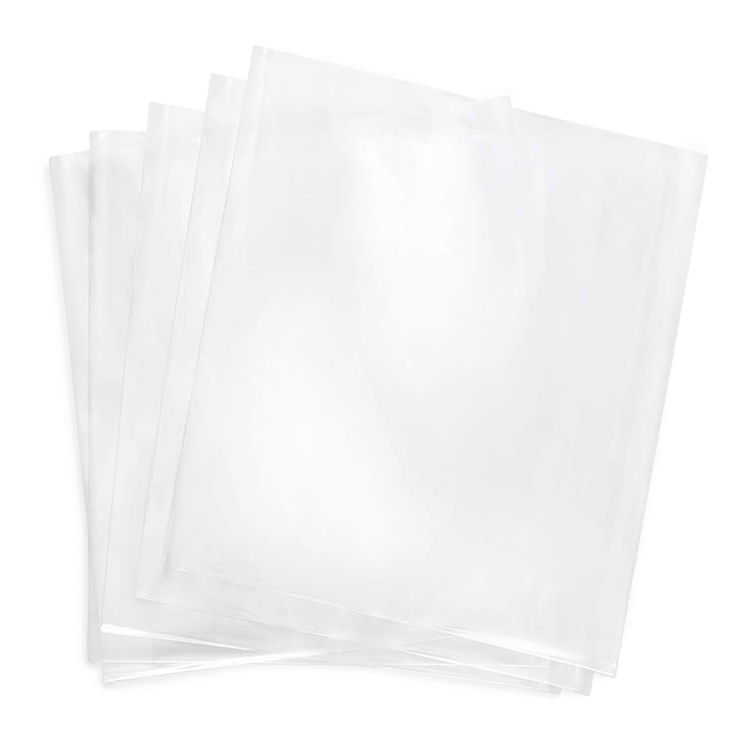 Shrink Wrap Bags,200 Pcs 5X7 Inches Clear PVC Heat Shrink Wrap for Packagaing Soap,Bath Bombs,Candles, Jars and Homemade DIY Projects