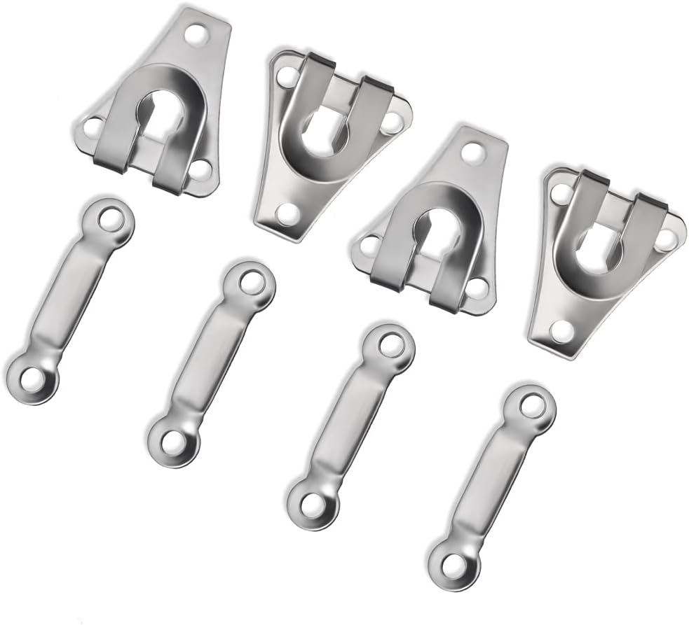 Heavy-Duty Pant Hook and Eye Sewing Set Fixing Tools Hooks and Eyes Closure for Bra Trousers Skirt Dress