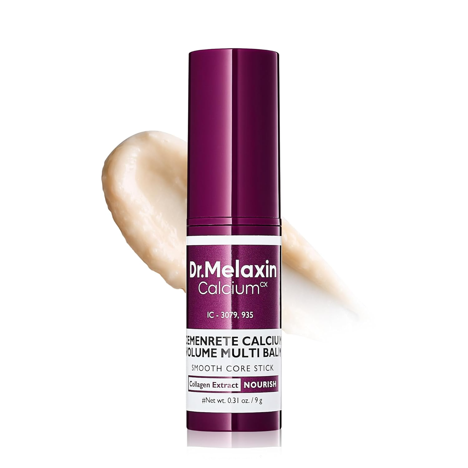 Collagen Multi Balm Stick, Calcium & Adenosine Korean Wrinkle Stick for Eye, Neck & Face, Firming Collagen Stick, Under Eye Balm for Dark Circles & Depuffing, Korean Skin Care, 0.31 oz