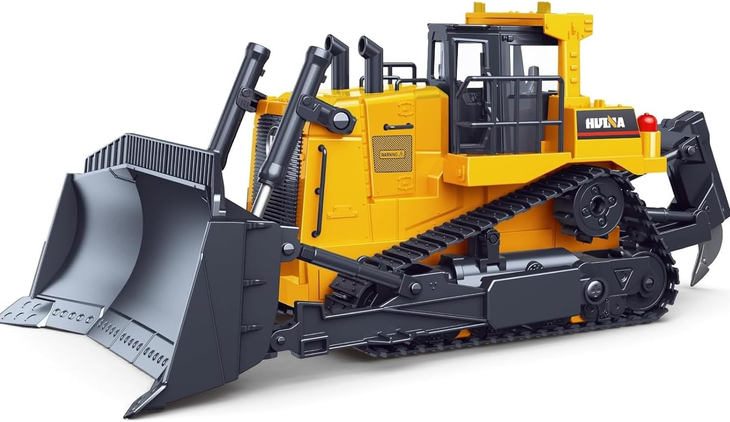 Remote Control Bulldozer RC 1/16 Full Functional Construction Vehicle, 2.4Ghz 11 Channel Dozer Front Loader Toy with Light and Sound for Kids Age 6, 7, 8, 9, 10 and up Years Old