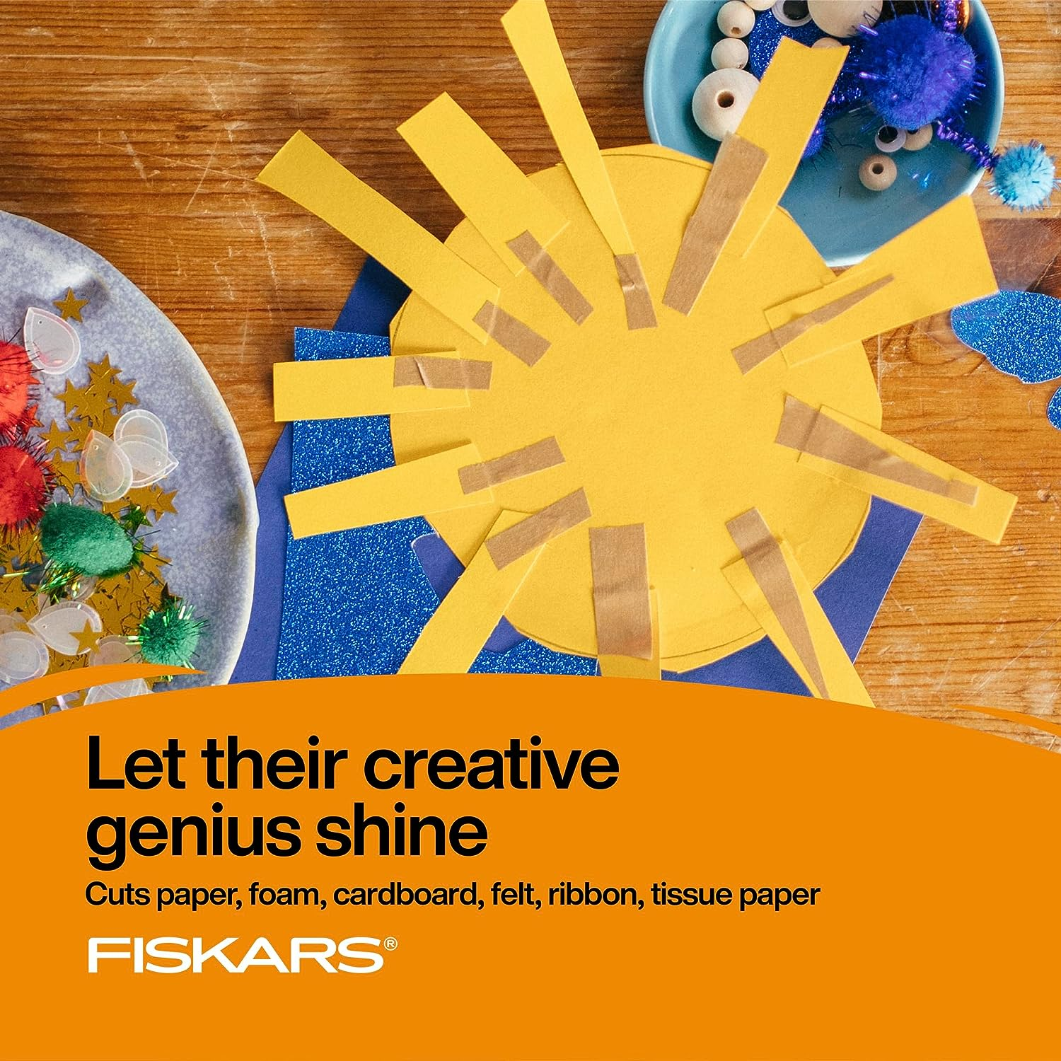 Fiskars Starter Kids Scissors for Kids 2+ (3-Pack) - Small Scissors for Presc... - Picture 7 of 14