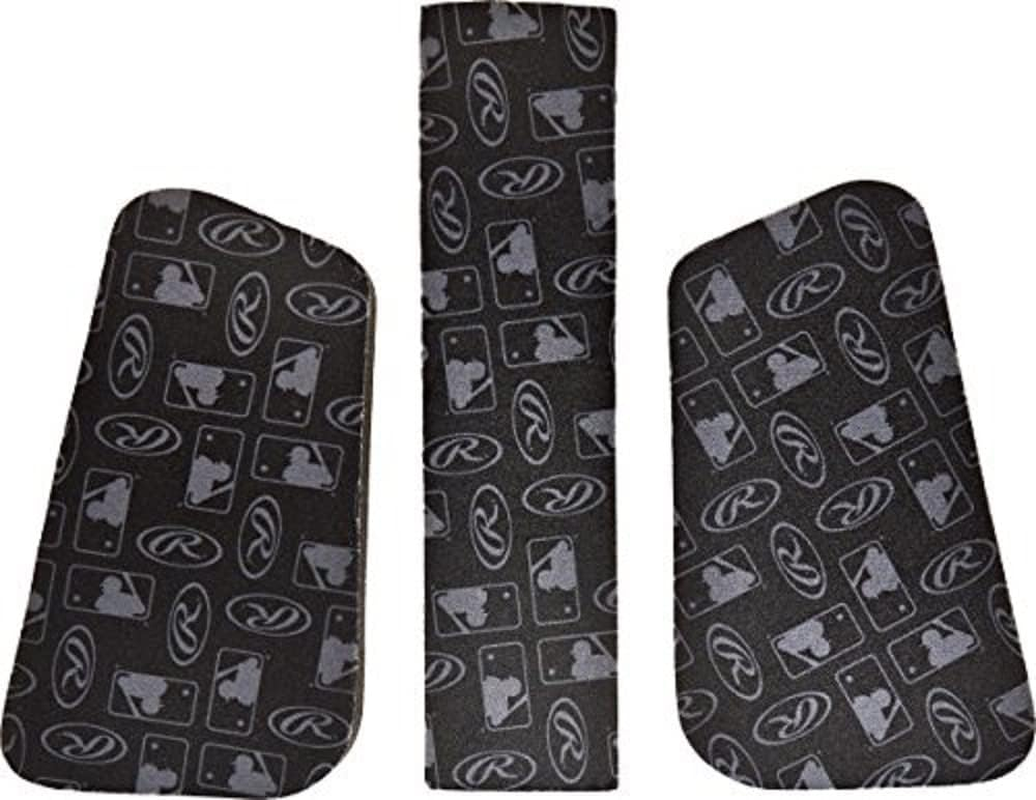 Rawlings | VELO Batting Helmet Fit Kit | Baseball/Softball | Includes 2 Side Pads and 1 Back Pad, Black