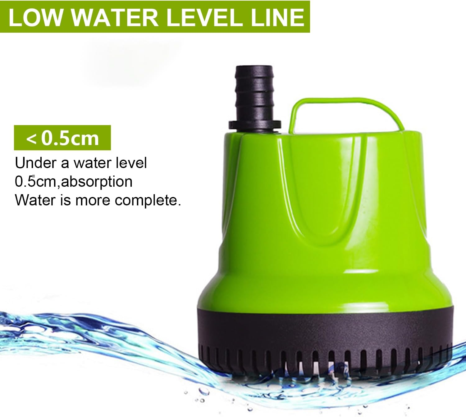 Submersible Pump, 2500L/h 40W Aquarium Submersible Water Pump, Submersible Pu... - Picture 7 of 14
