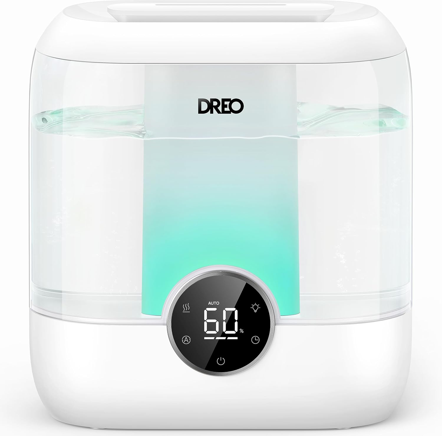 6L Top Fill Humidifier Cool Mist 60H Quiet for Bedroom Baby Plants Large Room