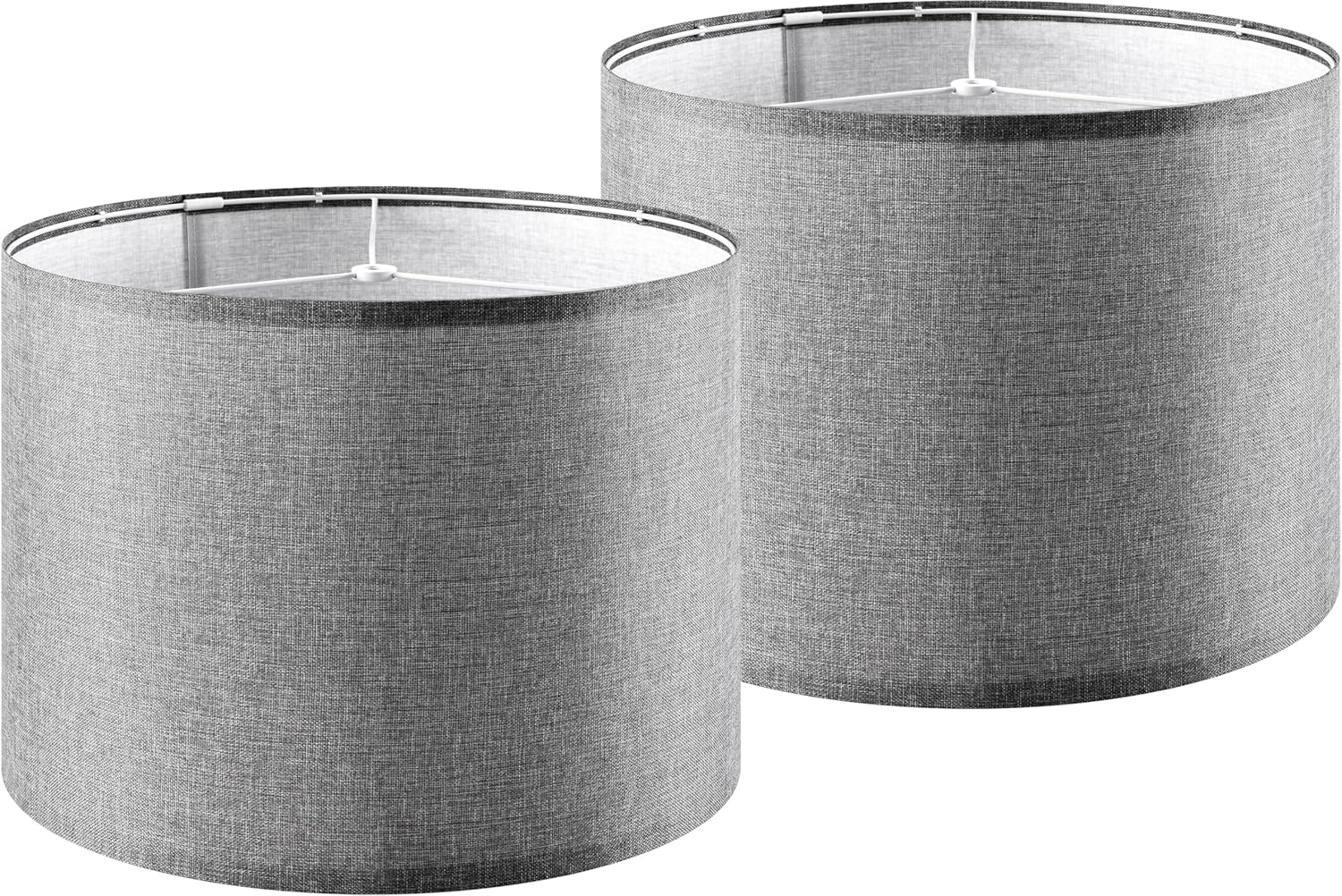 Set of 2 Large Drum Lamp Shades Modern Lamp Shade 16