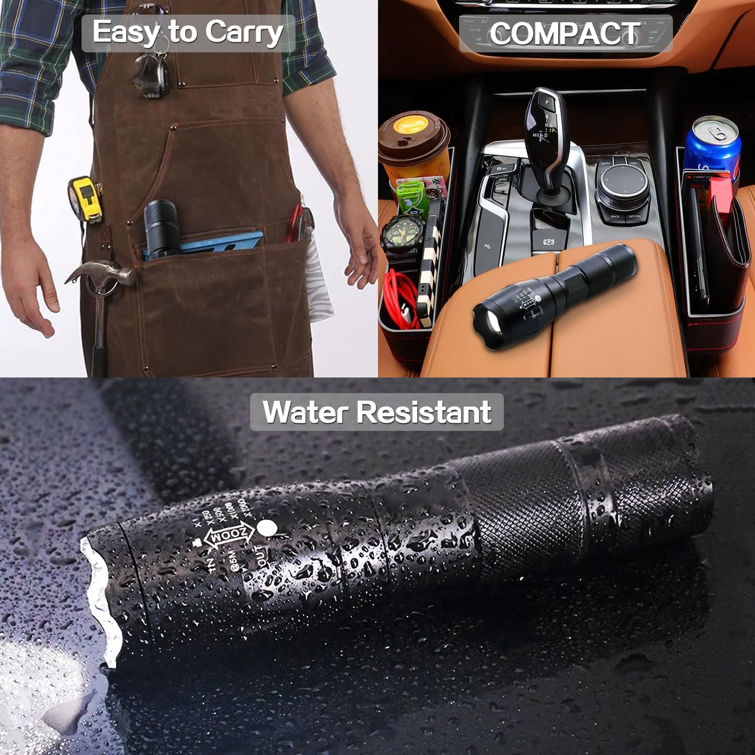 MVIOCS LED Flashlights High Lumens - Flashlights for Camping, Hiking, Walking... - Picture 7 of 9