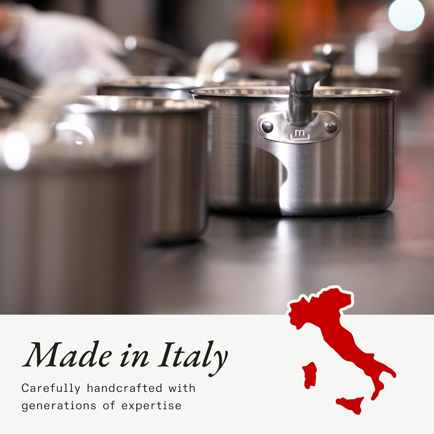 Made in Cookware - 10-Inch Stainless Steel Frying Pan - 5 Ply Stainless Clad ... - Picture 7 of 11