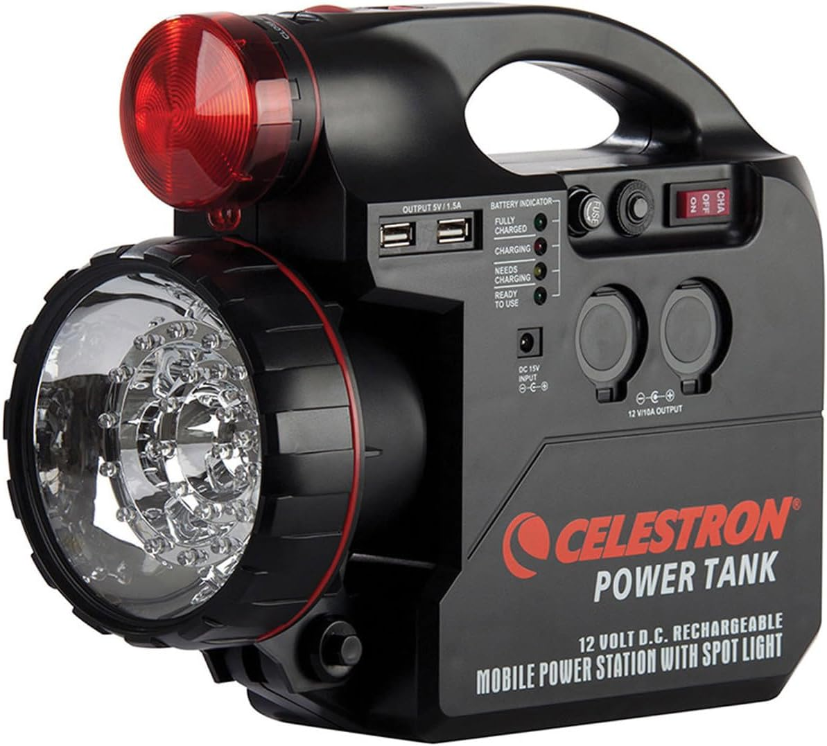 18774-CGL Powertank 7, 12V -7Ah, Black