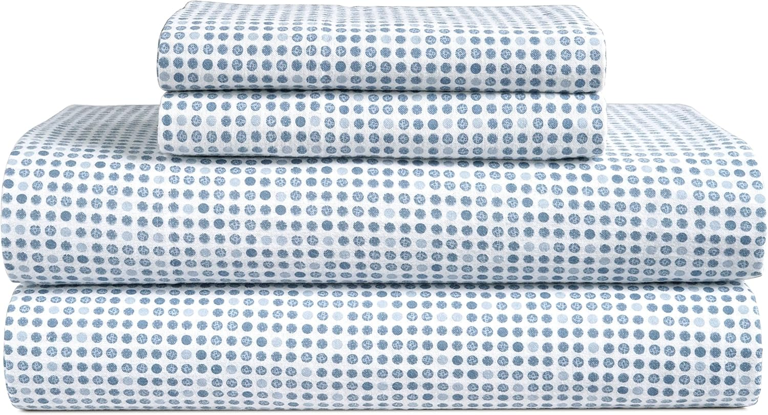 100% Cotton Queen Flannel Sheets - Brushed for Extra Softness - Queen Size 100% Cotton Sheets Queen Size Bed Set - Warm & Cozy Flannel Winter Bed Sheets, 15