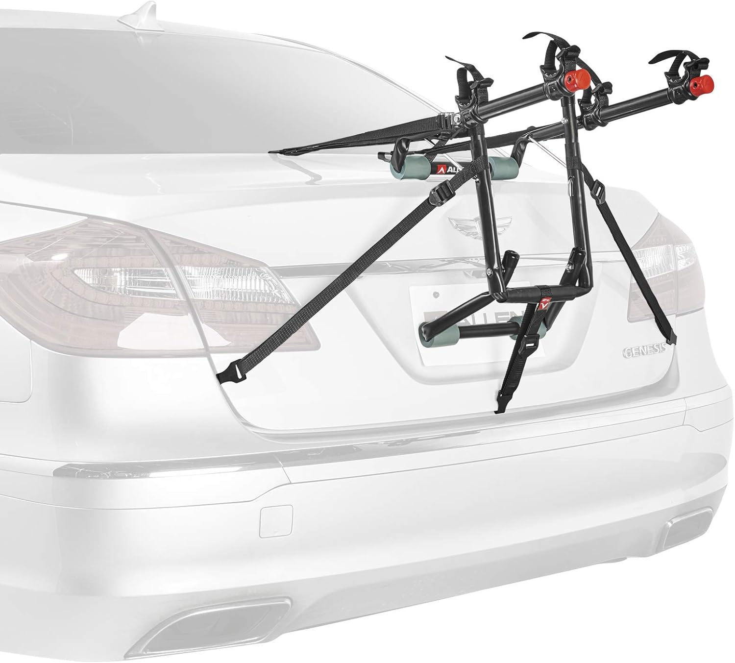 Sports Deluxe Metal 2-Bike Trunk Mount Bicycle Rack