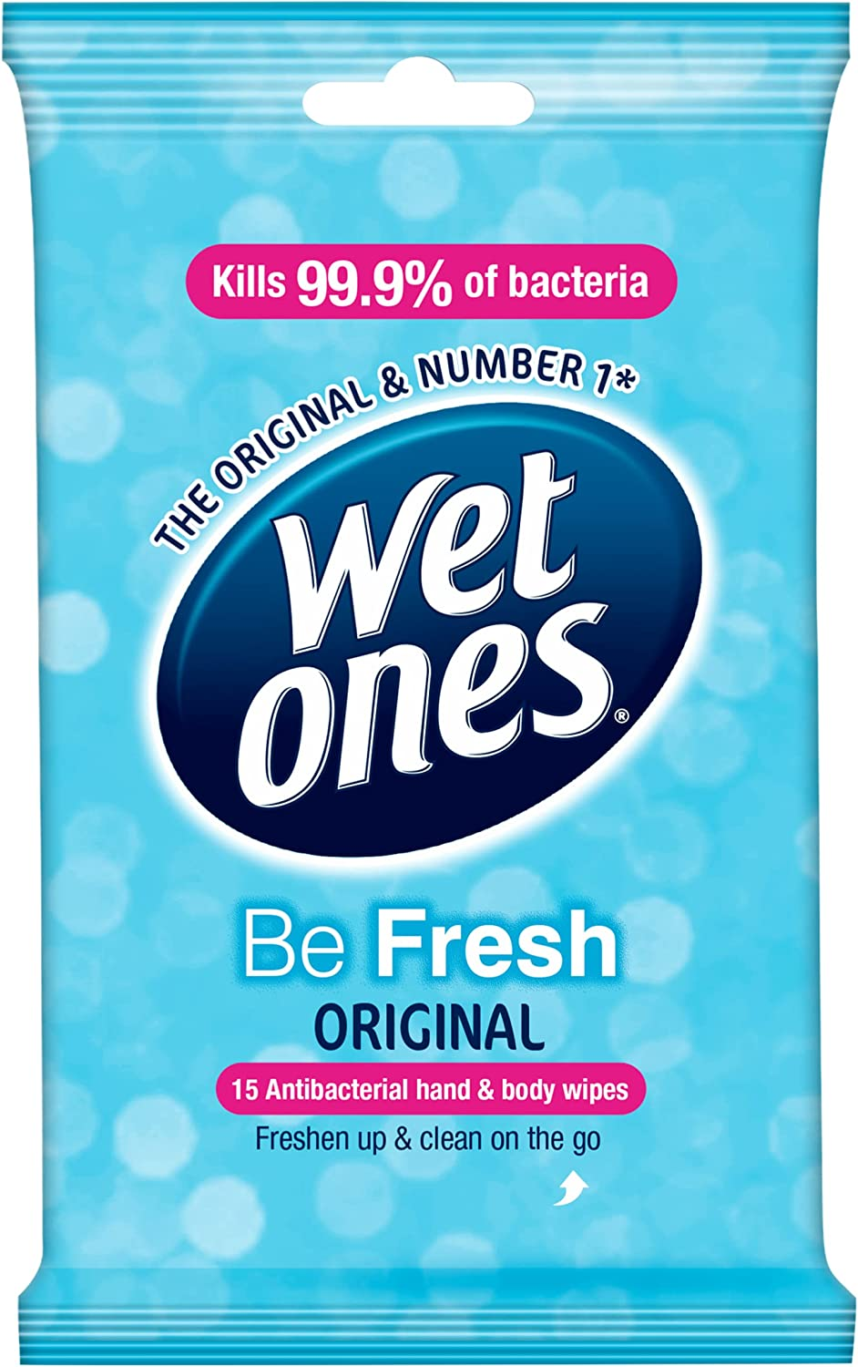 Wet Ones Be Fresh Antibacterial Hand & Body Wipes, Value Pack, 80 Wipes, Gent... - Picture 10 of 15
