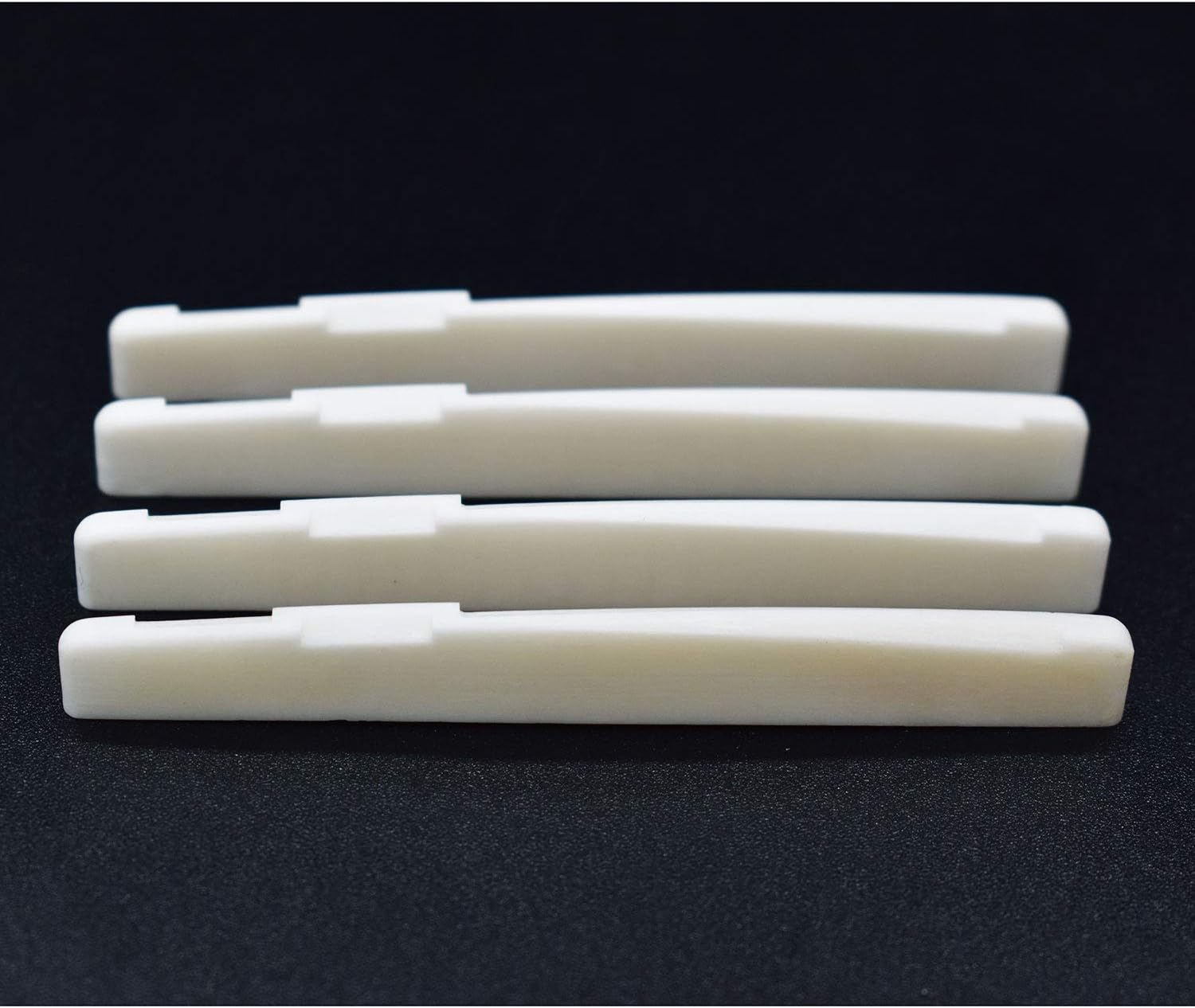 Acoustic Guitar Bridge Saddles, Fit for 74Mm & 72Mm Bridge Slot, Pure Complete