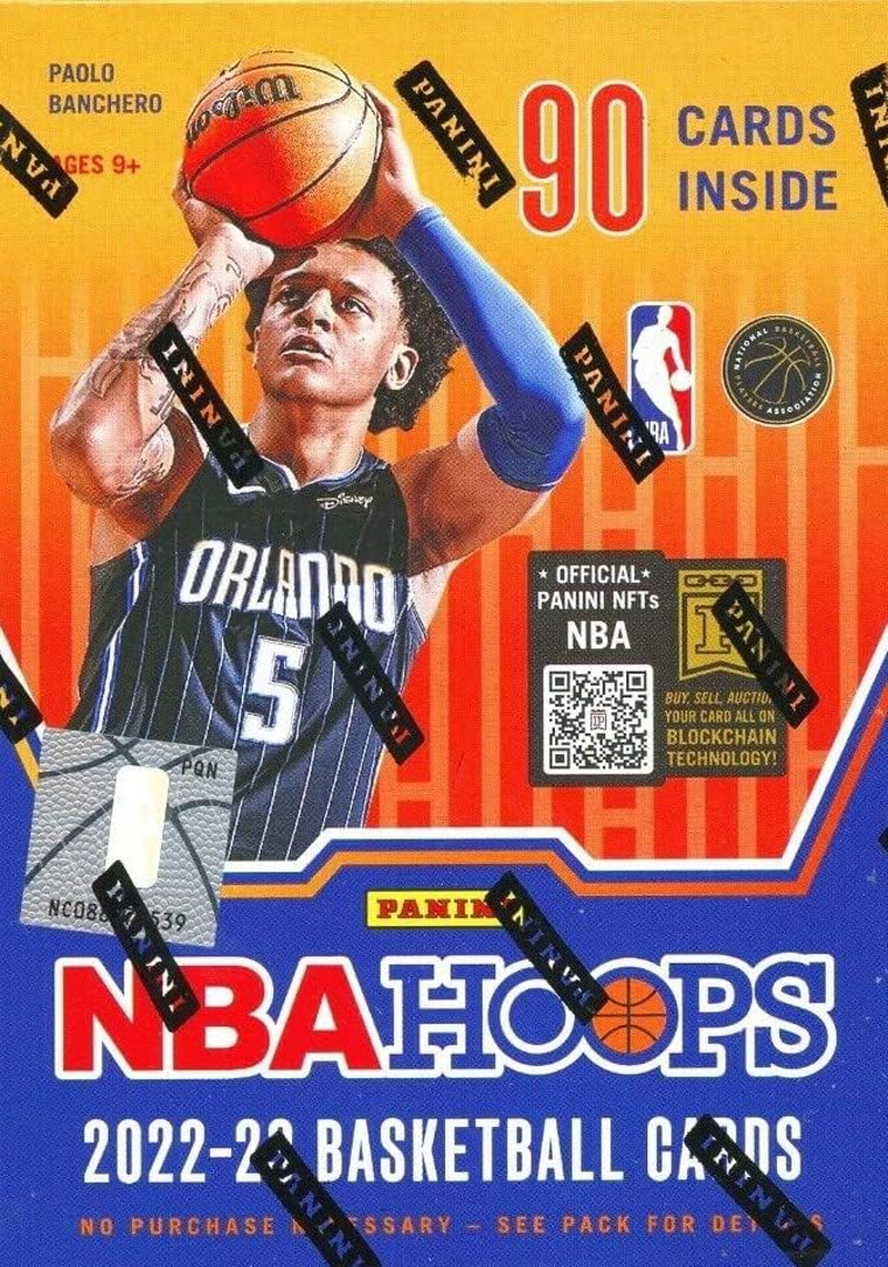 2022 2023 Basketball Blaster Box of Packs (90 Cards) with Possible Exclusive Inserts Including Rise and Shine Memorabilia Cards