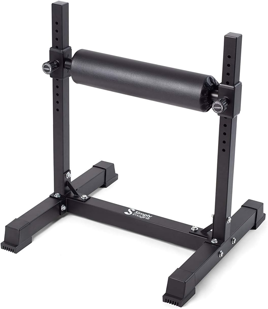 Adjustable Single Leg Squat Roller for Bulgarian Split Squats, Lunges, and Lower Body Workout