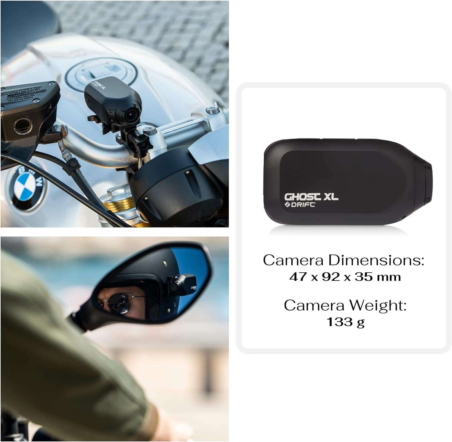 Drift Innovation Ghost XL Action Camera – 1080 Full HD Video Camera with Rota... - Picture 5 of 13