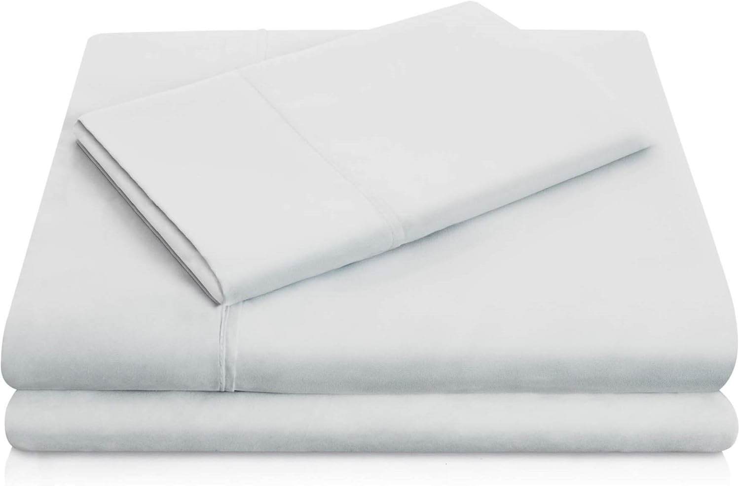 Double Brushed Microfiber Super Soft Luxury Bed Sheet Set - Wrinkle Resistant - Dorm Room Essentials - Twin Extra Long Size - Ash