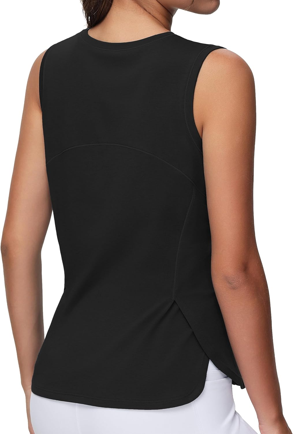 THE GYM PEOPLE Women's Workout Tank Tops Loose Fit Sleeveless Breathable Yoga... - Picture 9 of 16