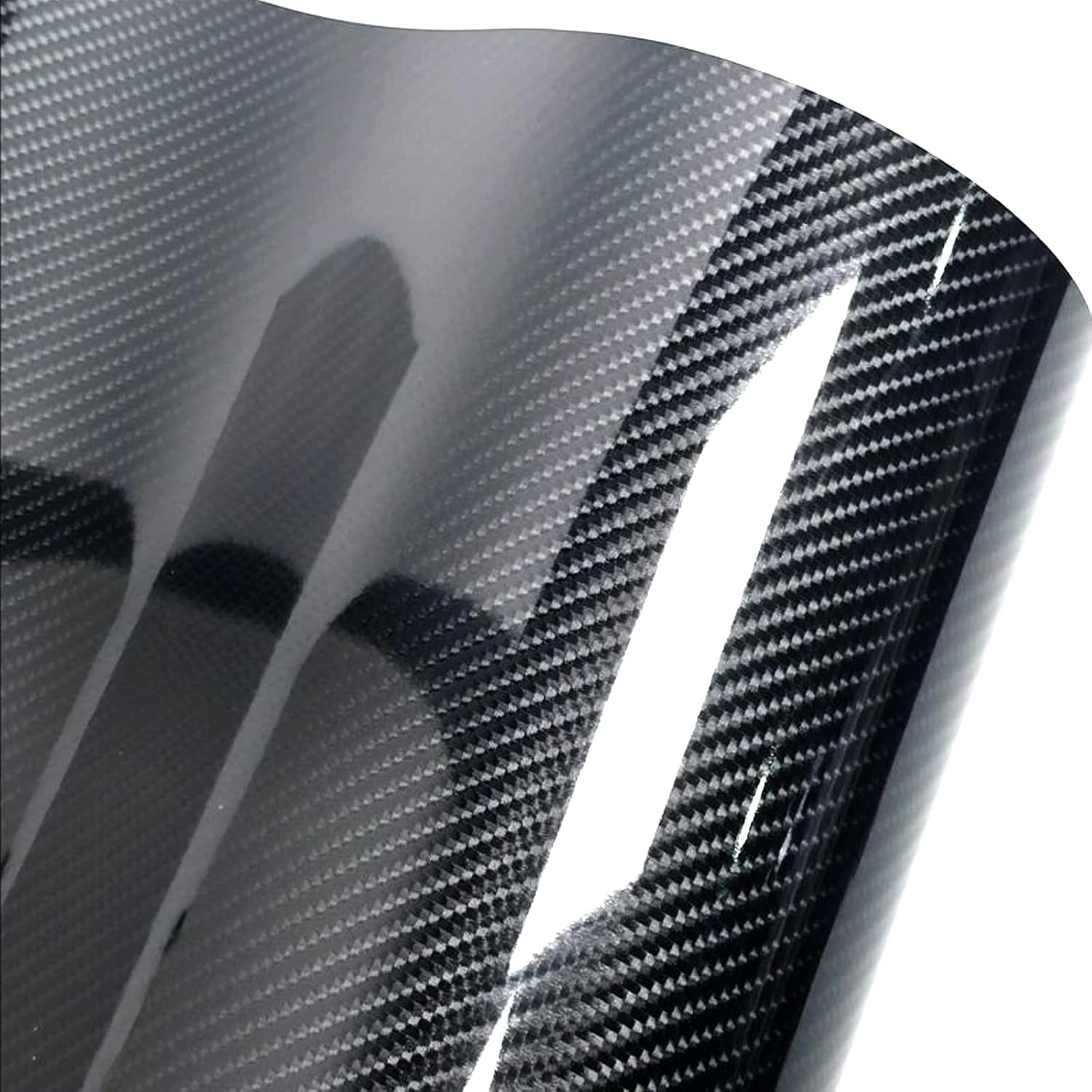 Vinilo Fibra Carbono 6d Adhesivo Aire Liberacion Interior Auto 1 Pie x 10 Pies